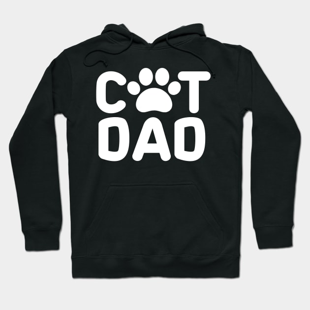 Cat Dad Hoodie by OnuM2018